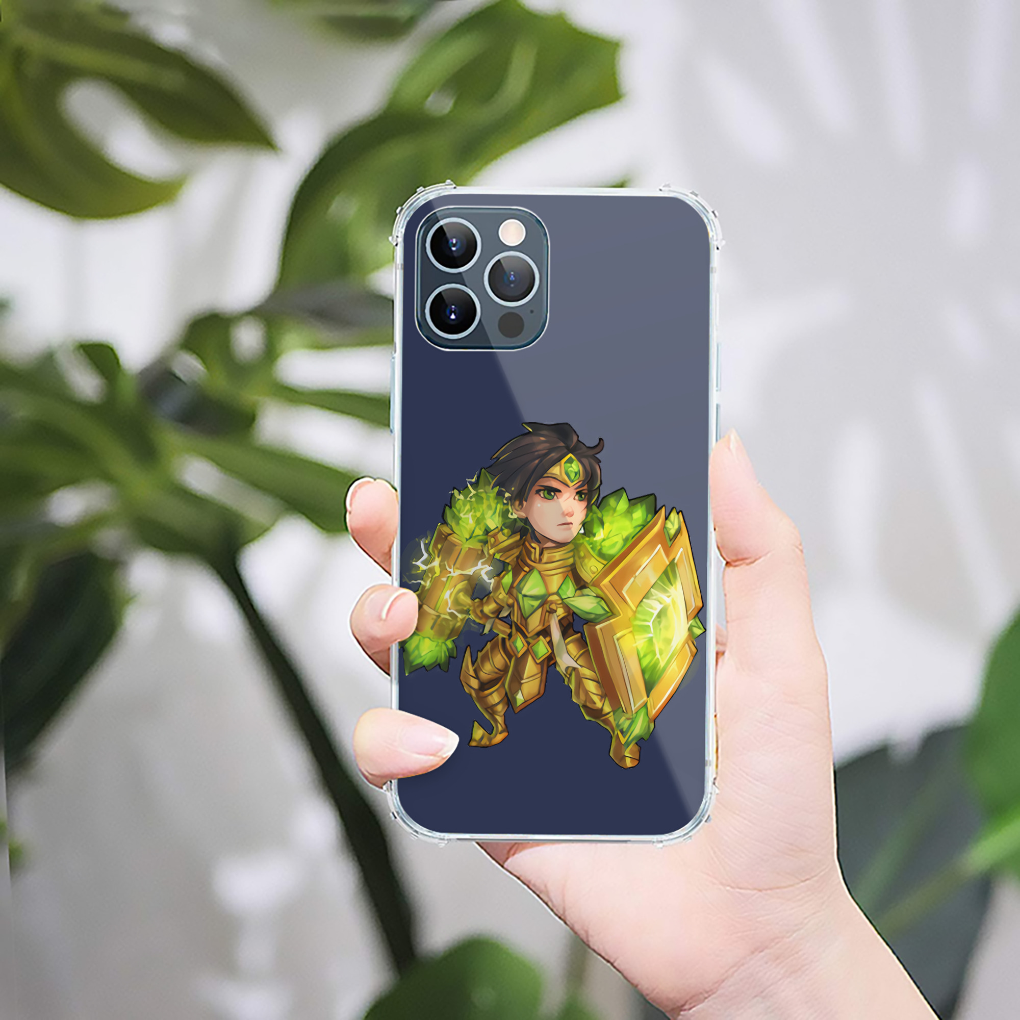 （画像用） リーグ・オブ・レジェンド League of Legends LOL 【iPhone 12シリーズ対応】透明スマホケース（クリアソフトケース）